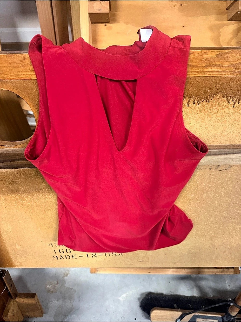 WHBM Red Tank Top Size Small Like New